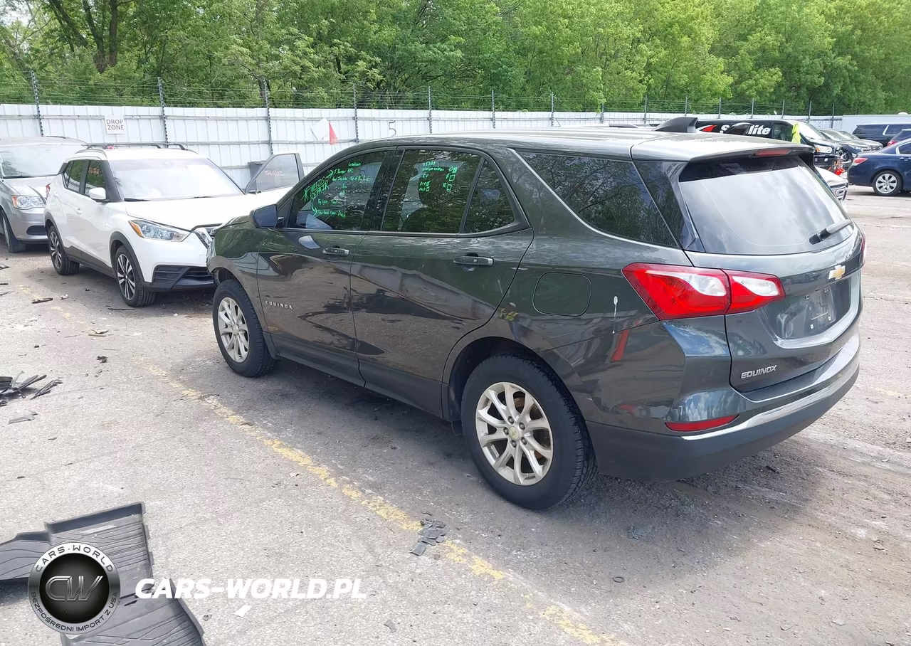 2018 Chevrolet Equinox Ls VIN:2GNAXHEV0J6335584 - 3