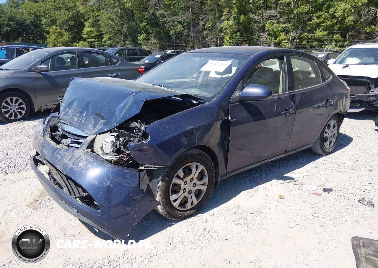 HYUNDAI ELANTRA VIN:KMHDU4ADXAU920612 - 2