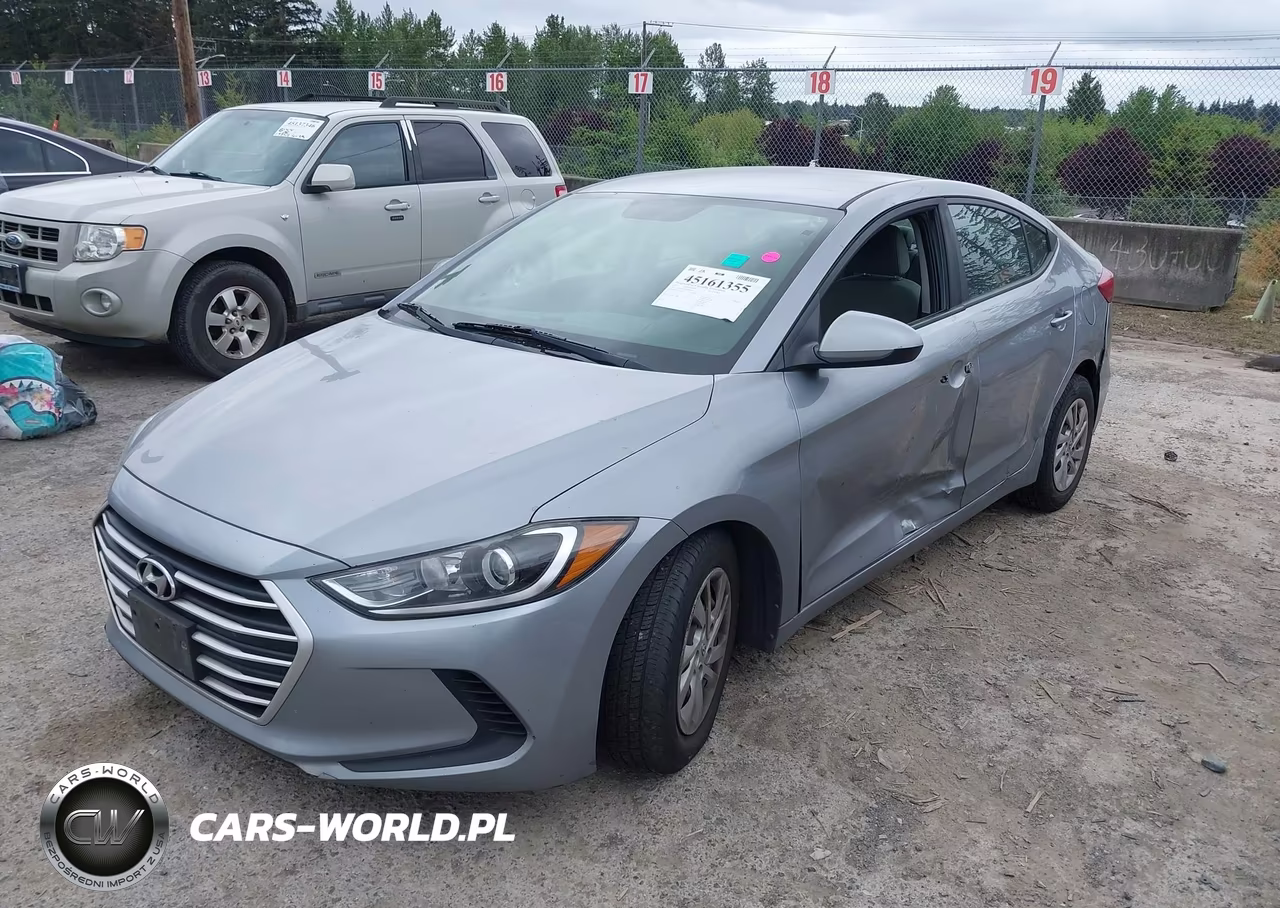2017 Hyundai Elantra Se VIN:5NPD74LF7HH080075 - 2