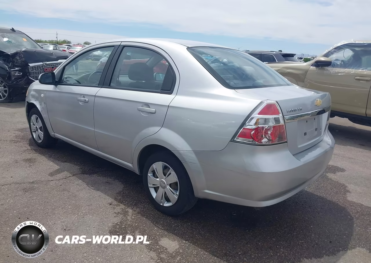 2007 Chevrolet Aveo Ls VIN:KL1TD56637B094505 - 3