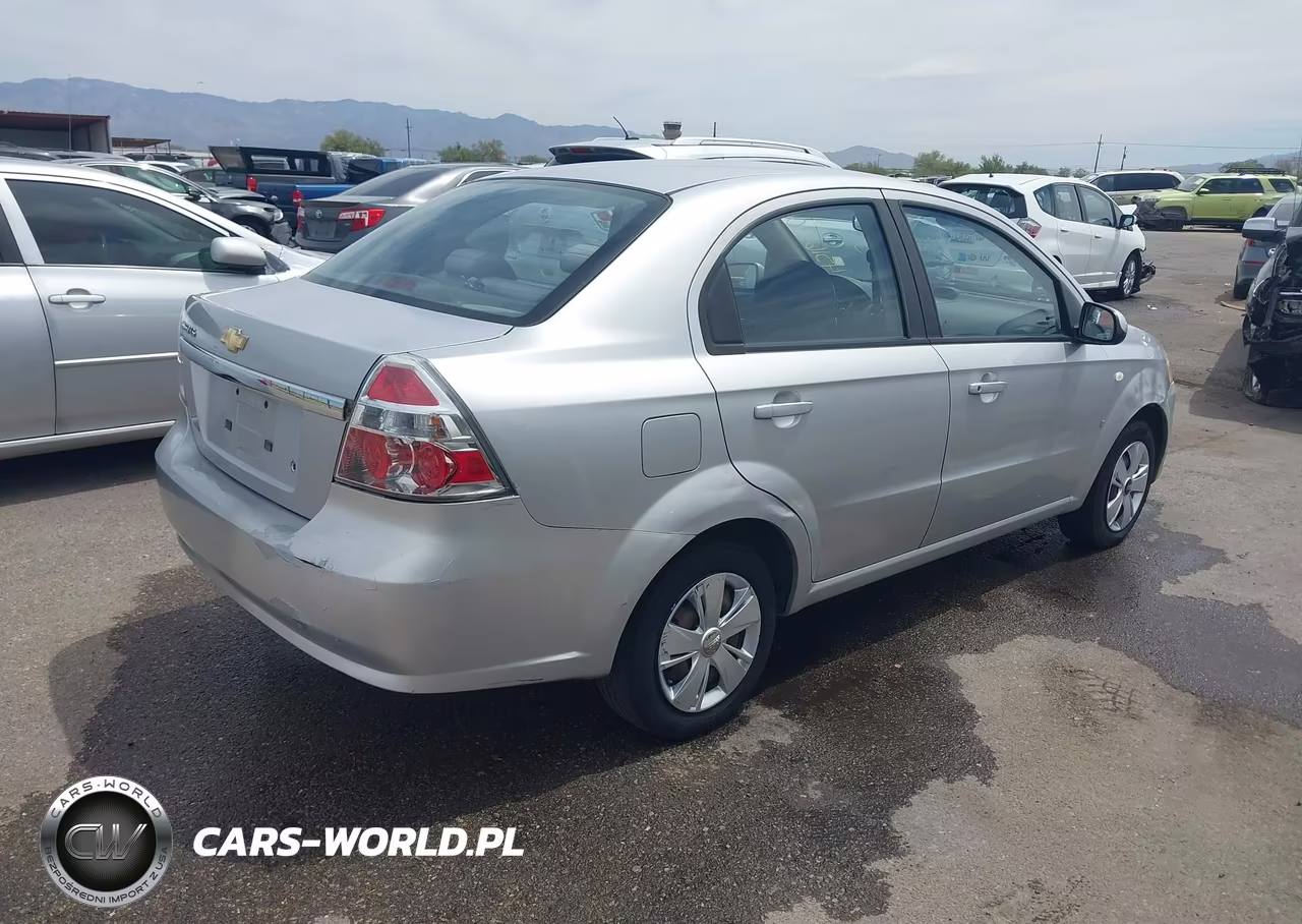 2007 Chevrolet Aveo Ls VIN:KL1TD56637B094505 - 4