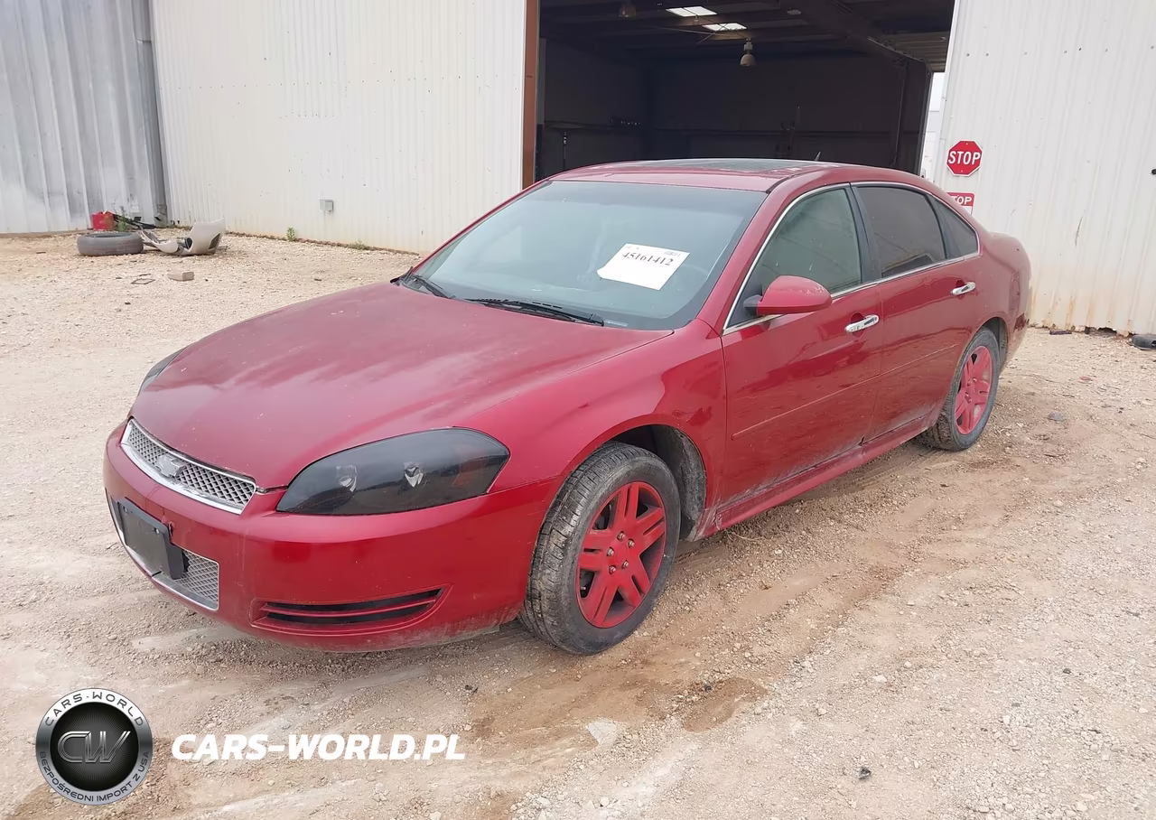 2014 Chevrolet Impala Limited Lt VIN:2G1WB5E39E1109968 - 2