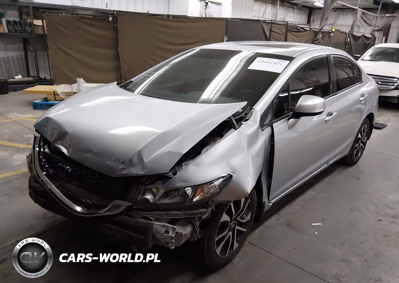 2013 Honda Civic Ex VIN:2HGFB2F80DH520392 - 2