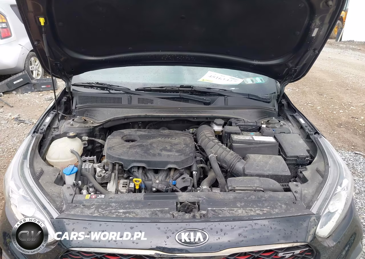 2021 Kia Forte Gt VIN:3KPF44ACXME361599 - 10