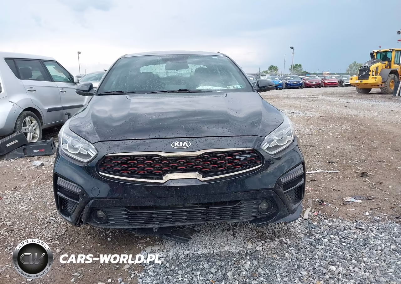 2021 Kia Forte Gt VIN:3KPF44ACXME361599 - 12