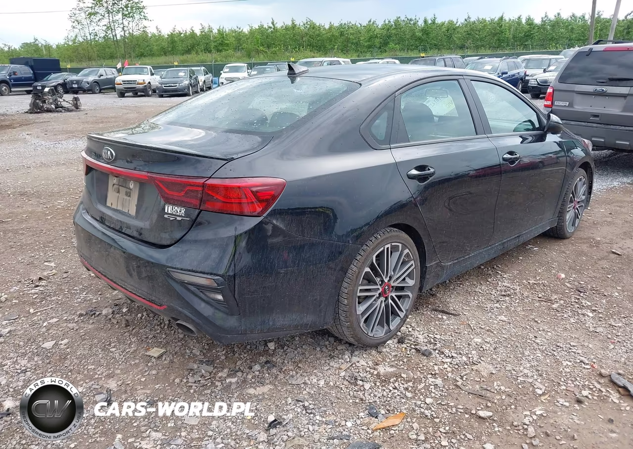 2021 Kia Forte Gt VIN:3KPF44ACXME361599 - 4