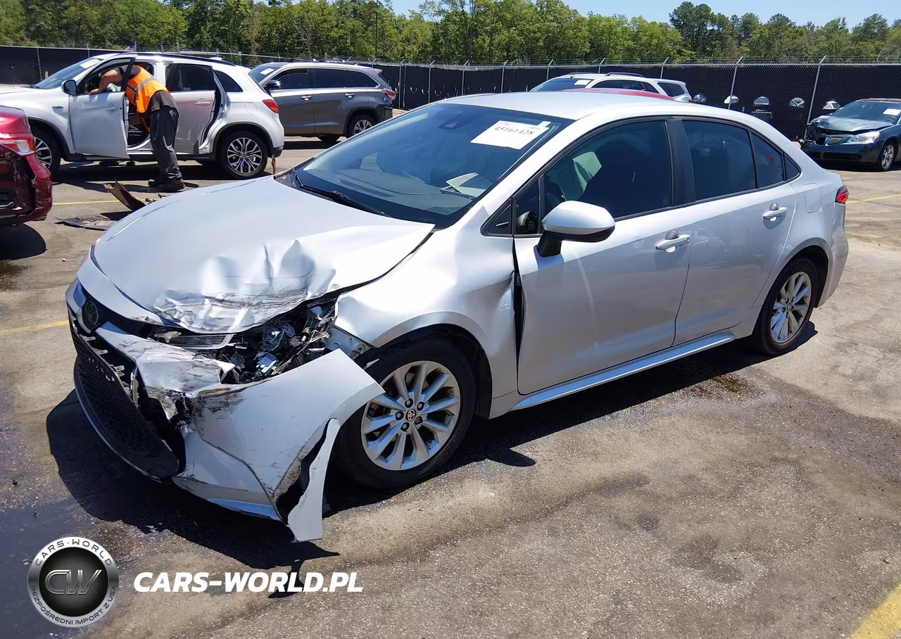2021 Toyota Corolla Le VIN:JTDVPMAE1MJ122840 - 2