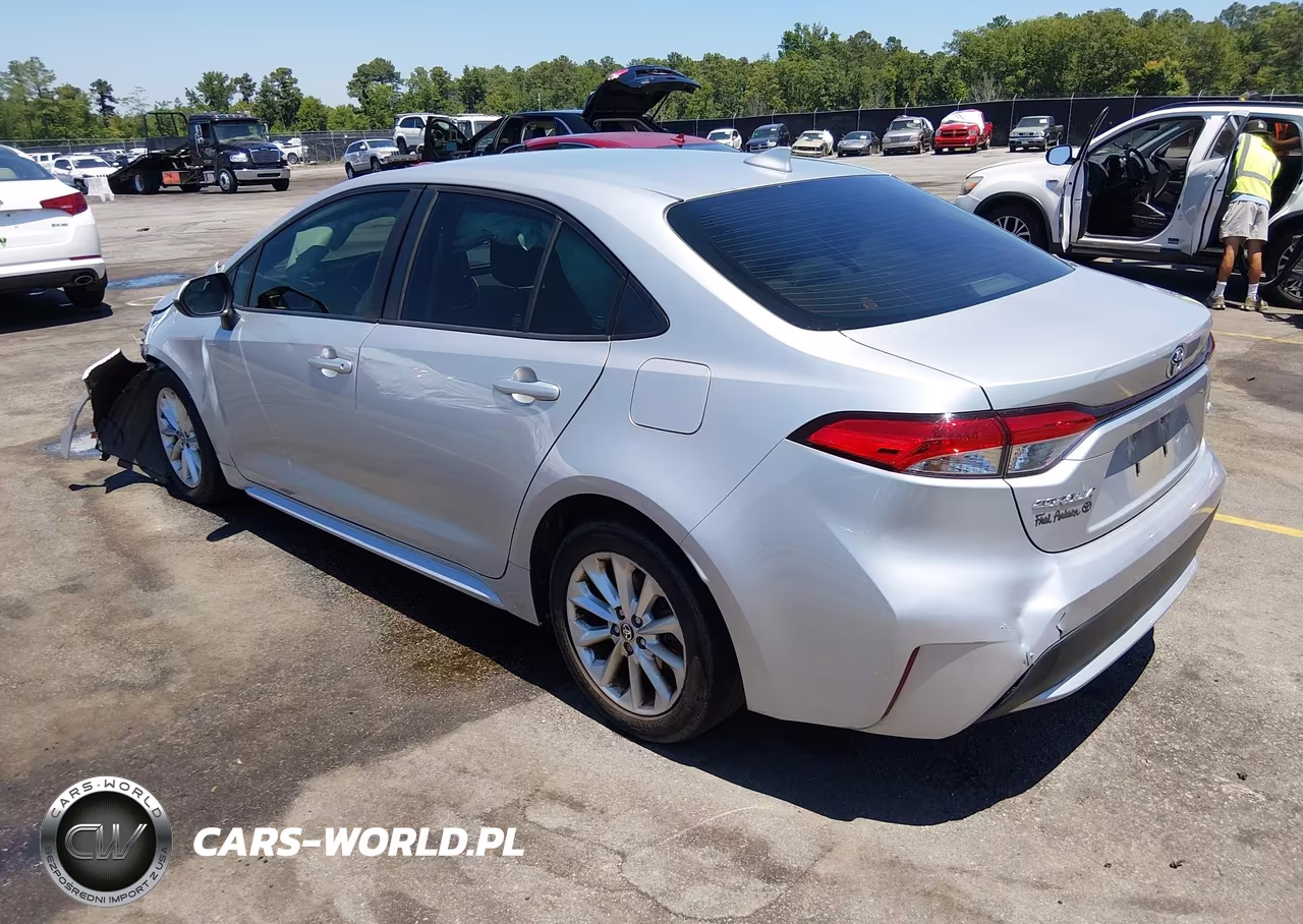 2021 Toyota Corolla Le VIN:JTDVPMAE1MJ122840 - 3