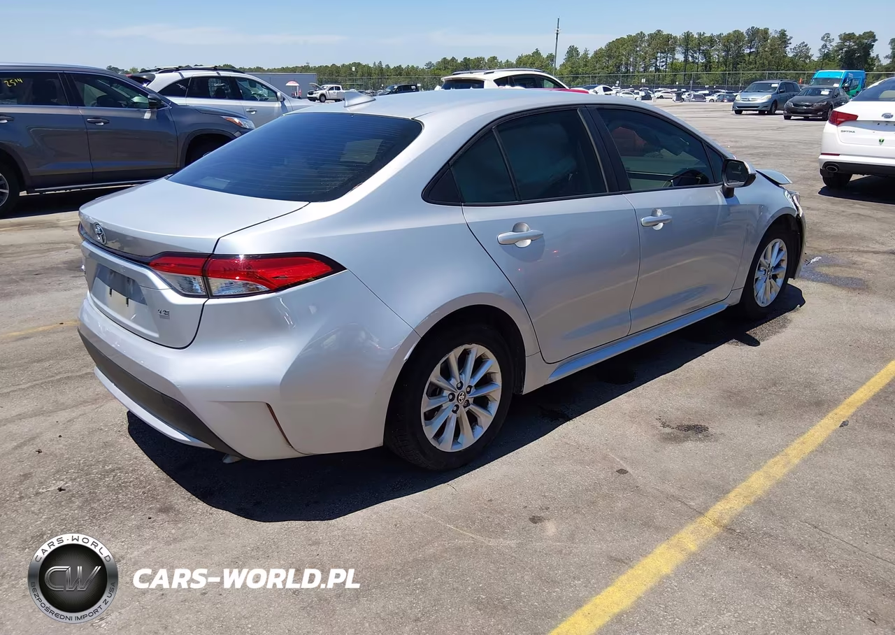 2021 Toyota Corolla Le VIN:JTDVPMAE1MJ122840 - 4