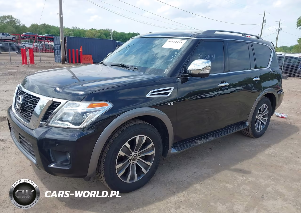 2019 Nissan Armada Sl VIN:JN8AY2NC7K9583066 - 2