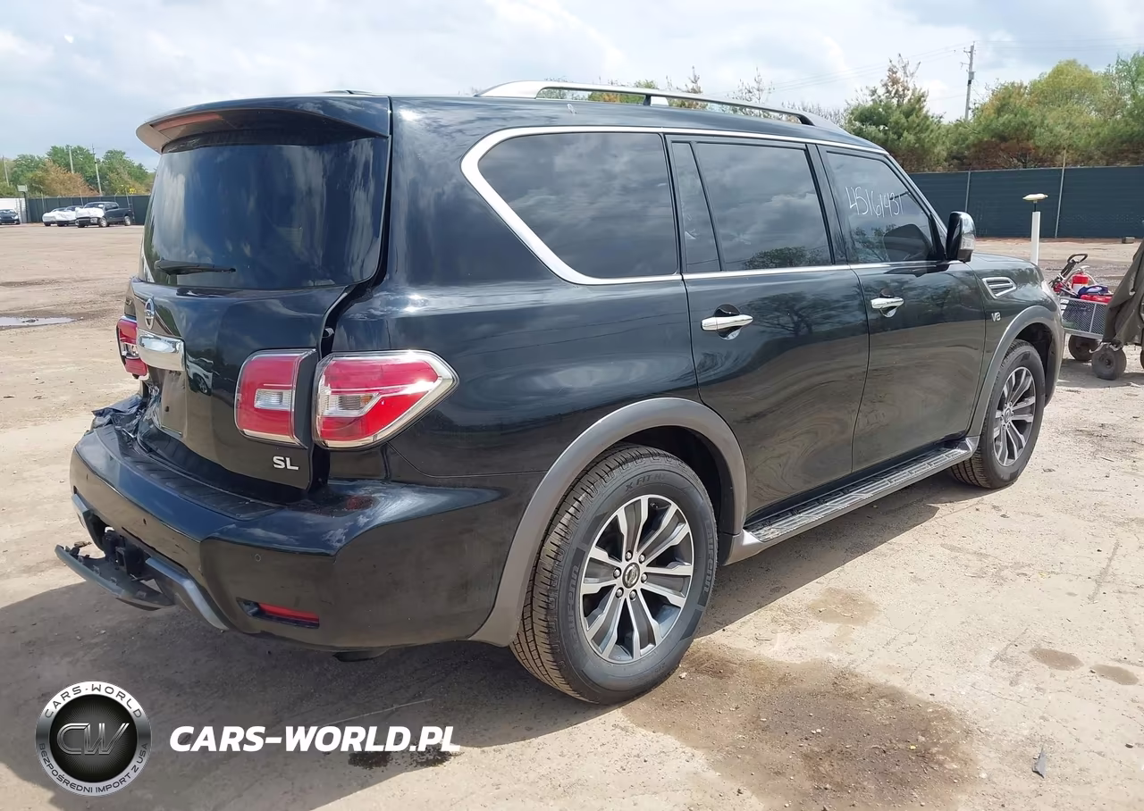 2019 Nissan Armada Sl VIN:JN8AY2NC7K9583066 - 4