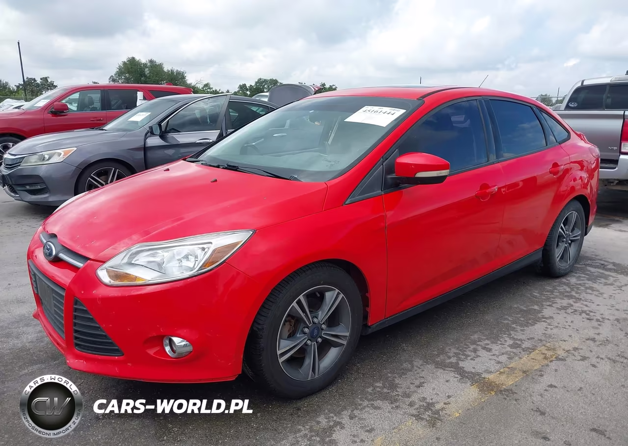 2014 Ford Focus Se VIN:1FADP3F25EL237585 - 2