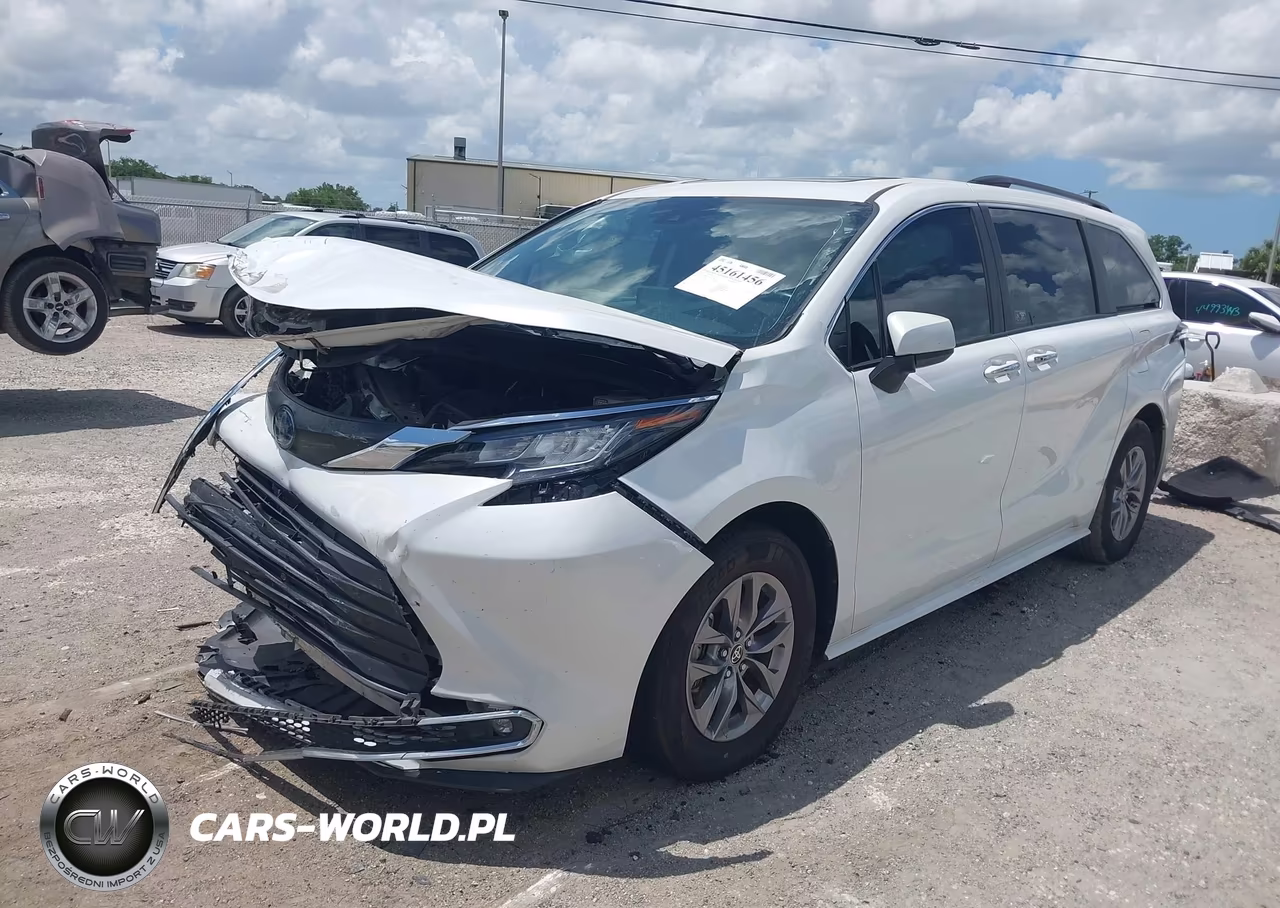 2022 Toyota Sienna Xle VIN:5TDYRKEC1NS133992 - 2