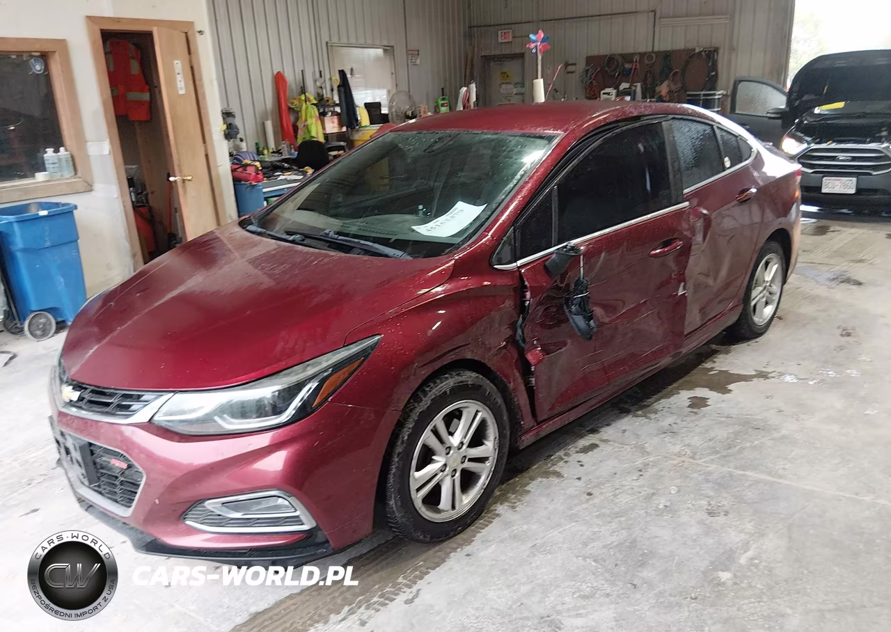 2016 Chevrolet Cruze Lt Auto VIN:1G1BE5SM3G7291434 - 2
