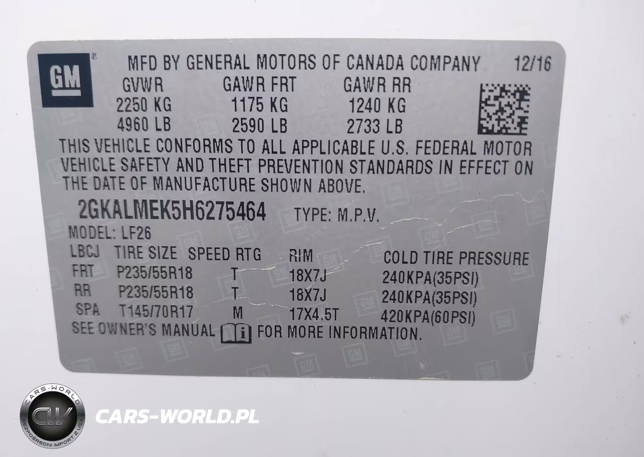 2017 GMC Terrain Sle-1 VIN:2GKALMEK5H6275464 - 9