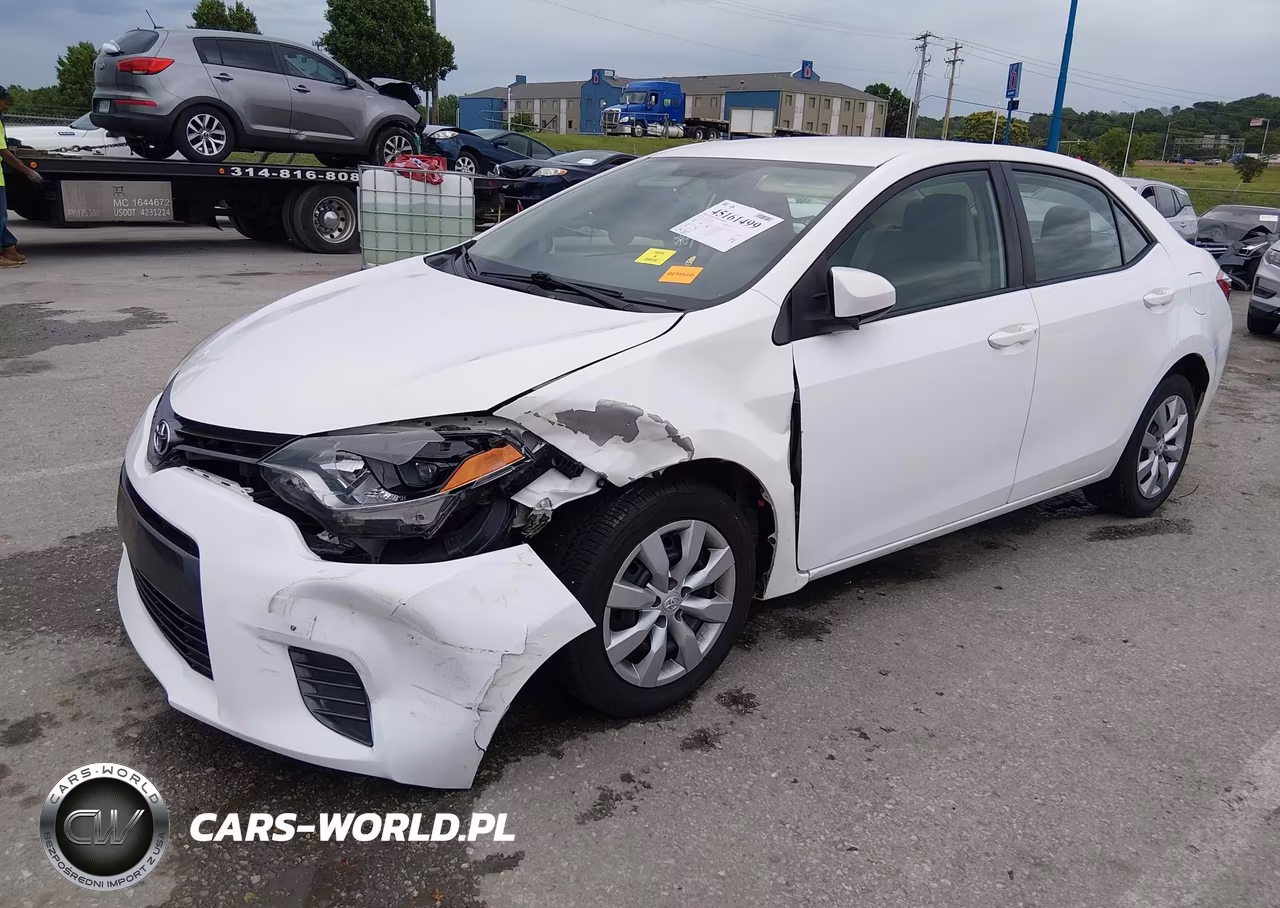 2015 Toyota Corolla Le VIN:2T1BURHE1FC267986 - 2