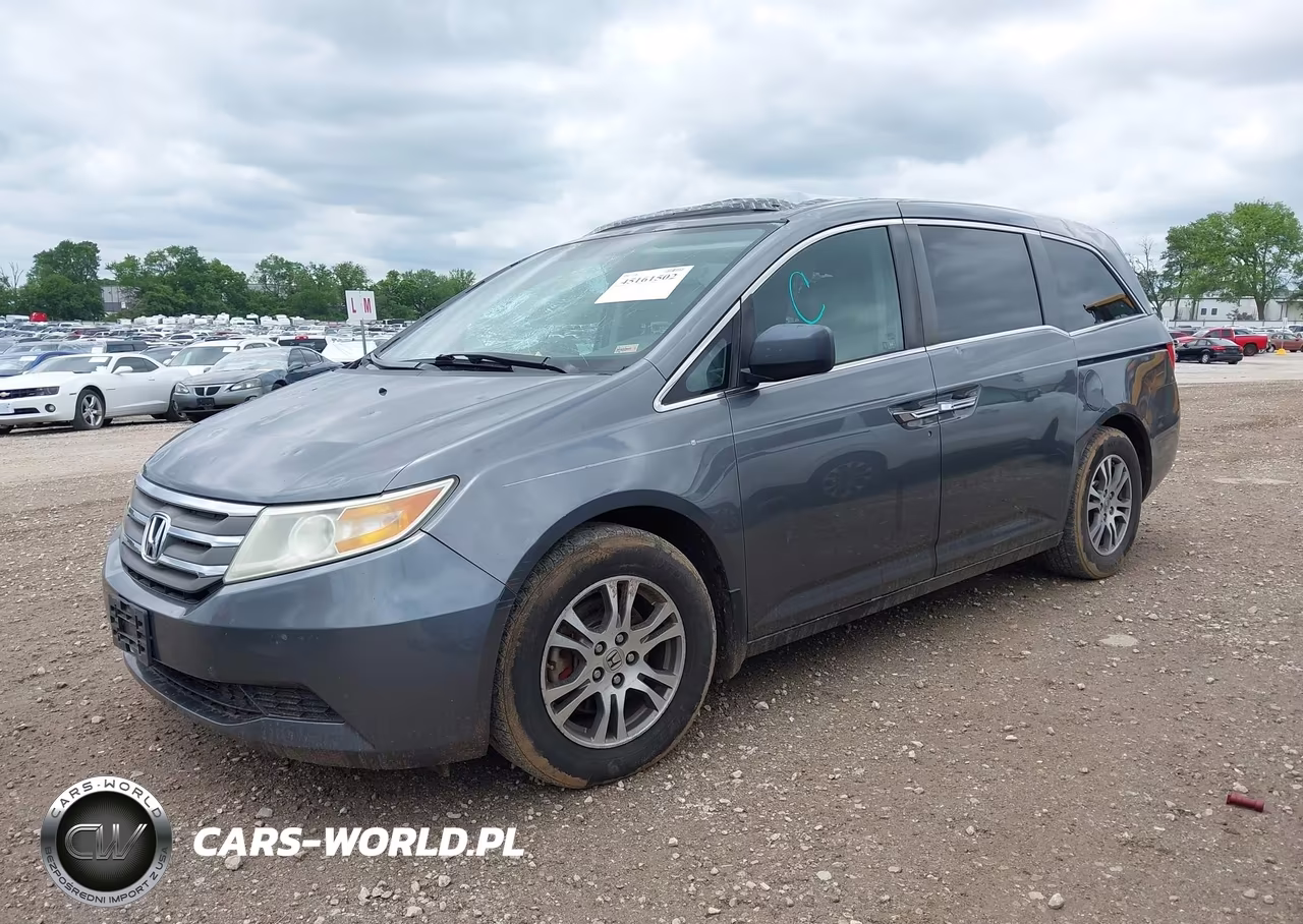 2011 Honda Odyssey Ex-L VIN:5FNRL5H6XBB097815 - 2