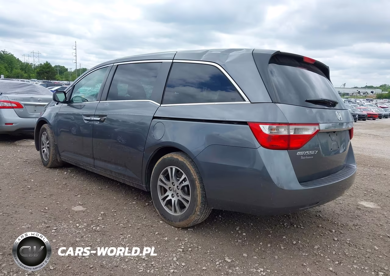 2011 Honda Odyssey Ex-L VIN:5FNRL5H6XBB097815 - 3