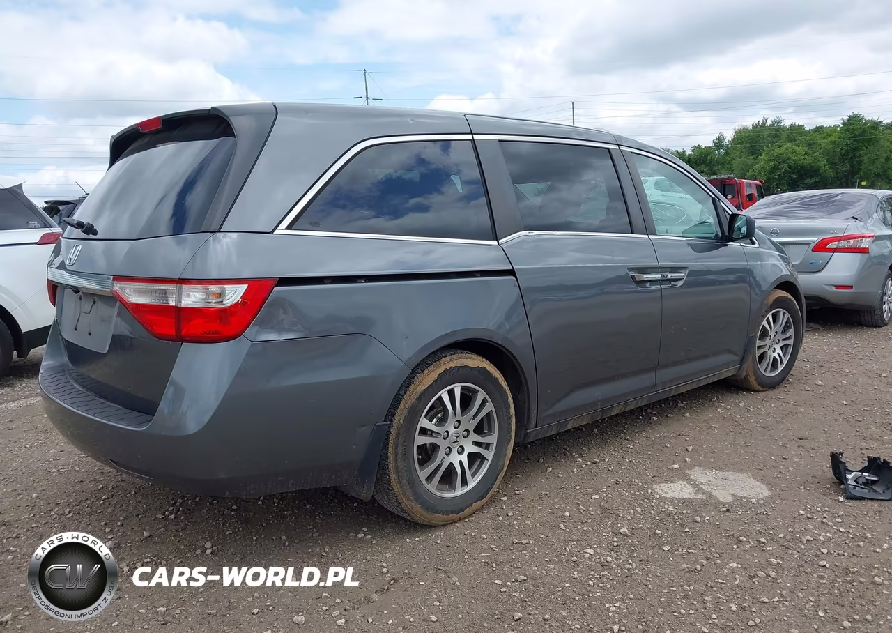 2011 Honda Odyssey Ex-L VIN:5FNRL5H6XBB097815 - 4