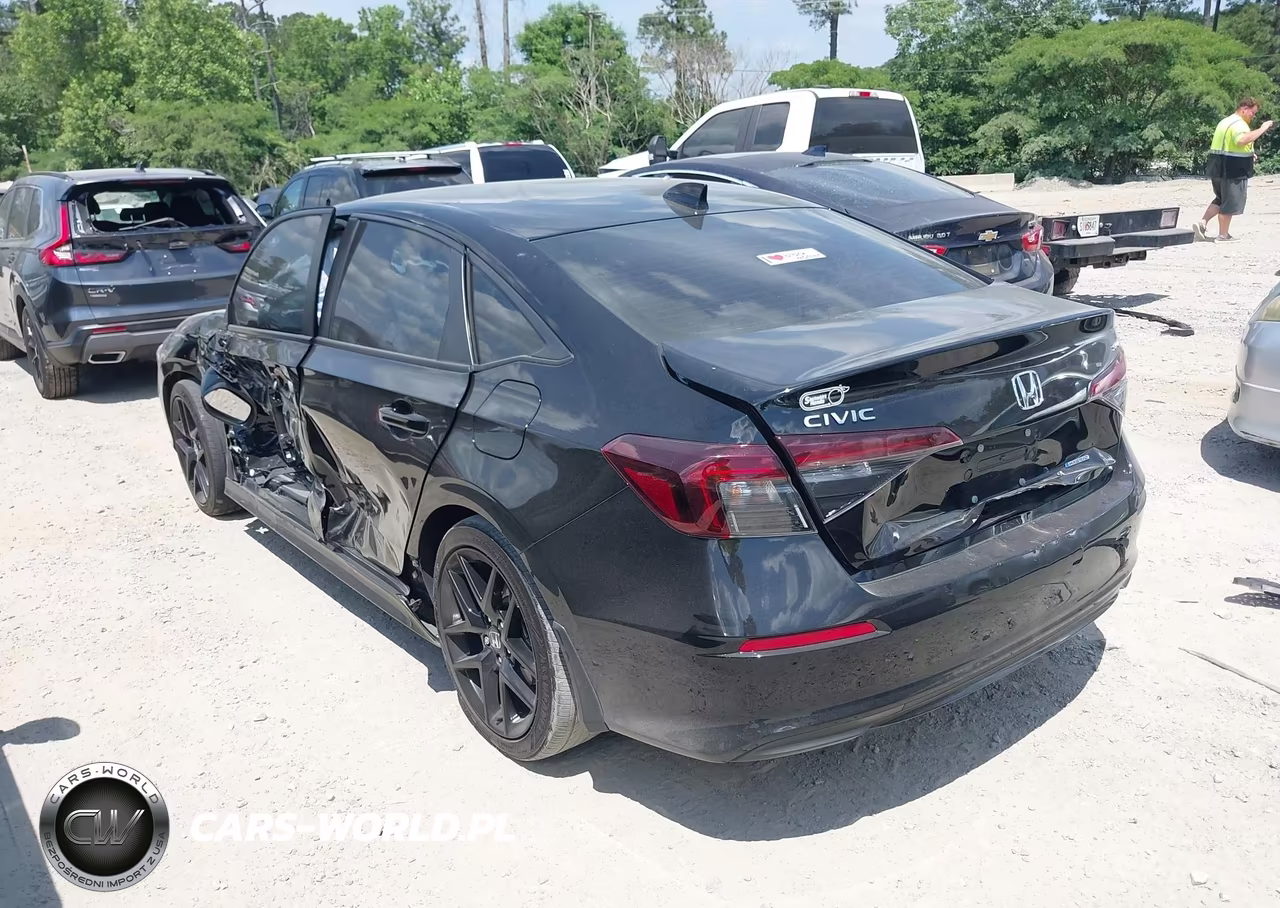 2025 Honda Civic Hybrid Sport-Sport Touring VIN:2HGFE4F88SH348774 - 3