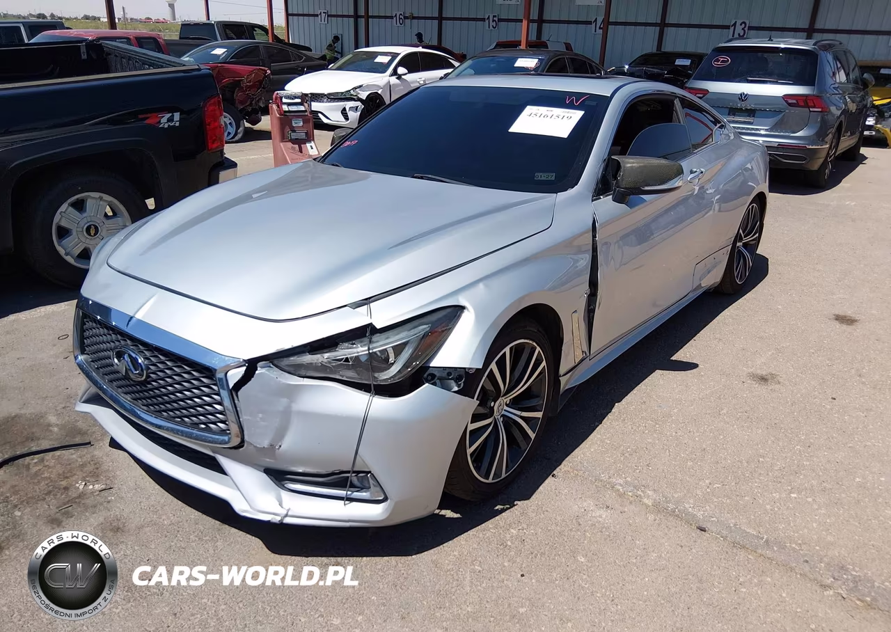 2017 Infiniti Q60 2.0T VIN:JN1CV7EL6HM320070 - 2