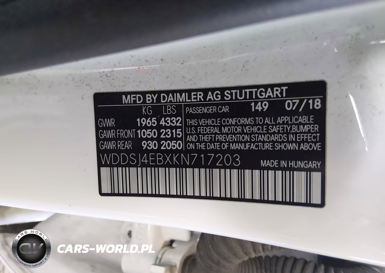2019 Mercedes-Benz Cla 250 VIN:WDDSJ4EBXKN717203 - 9