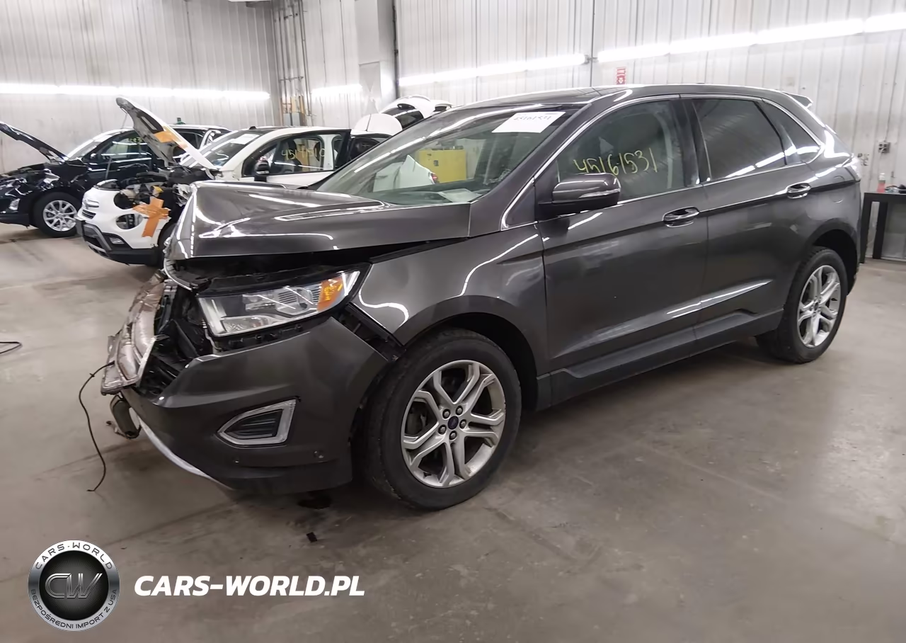 2015 Ford Edge Titanium VIN:2FMPK4K97FBB00255 - 2