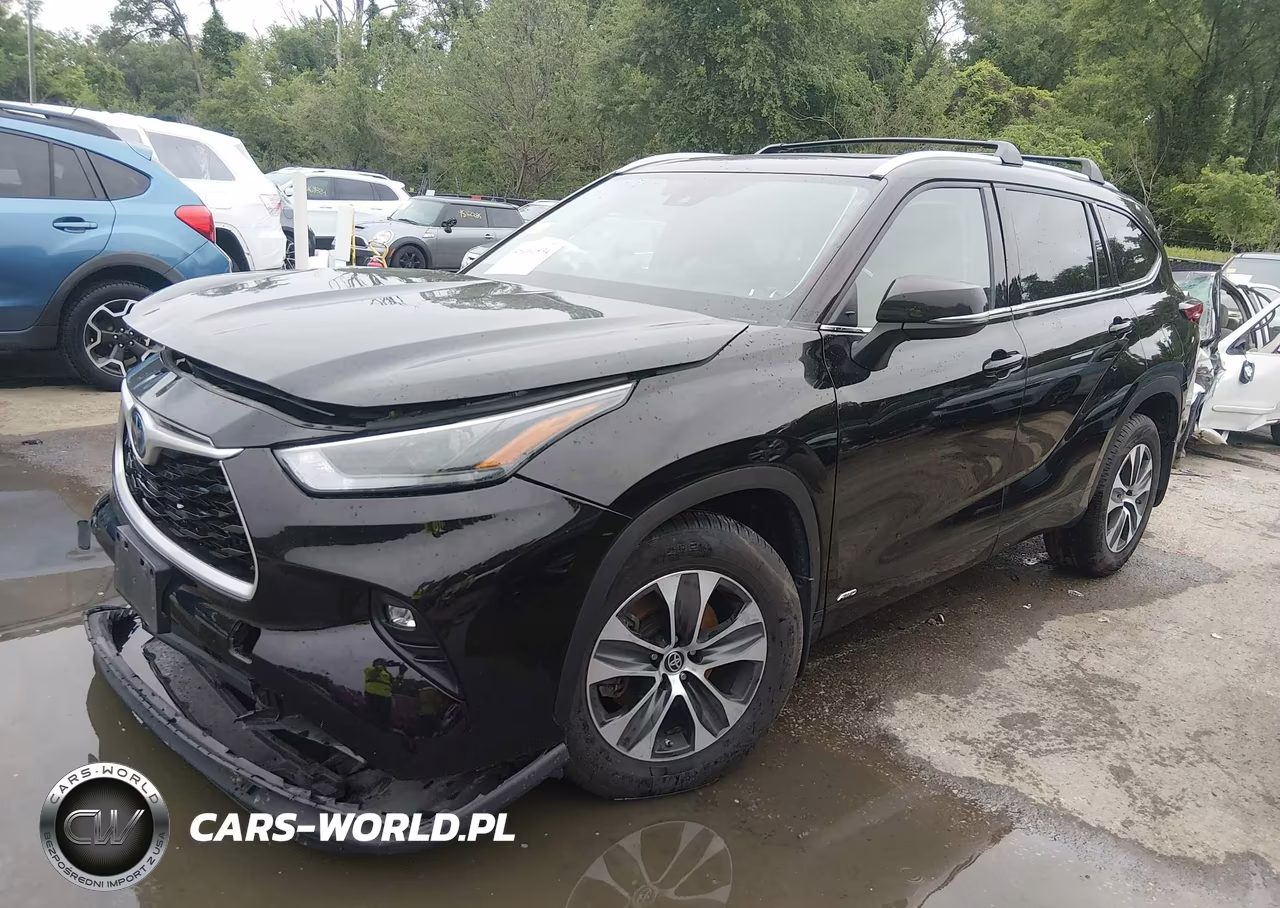2022 Toyota Highlander Hybrid Xle VIN:5TDGBRCH0NS075848 - 2