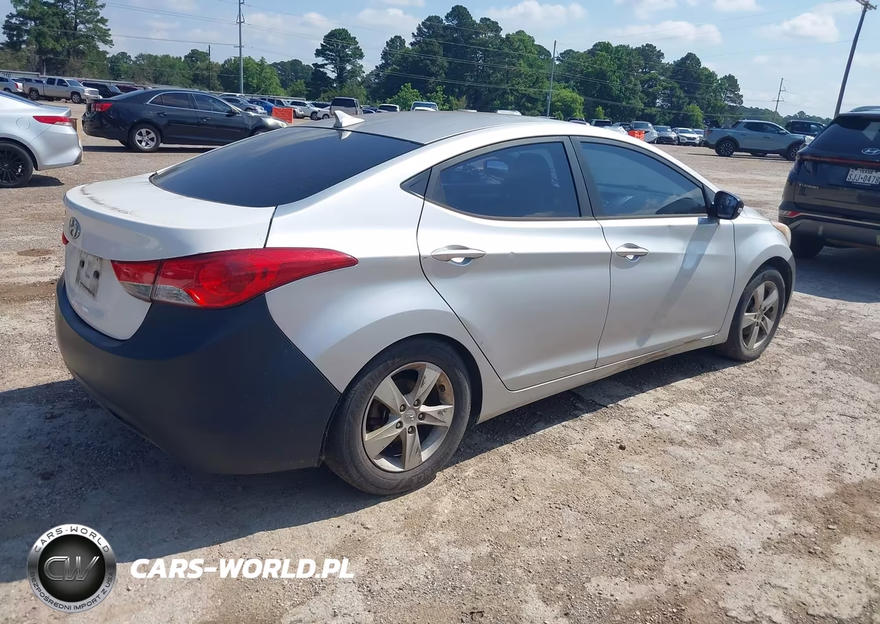 2012 Hyundai Elantra Gls (Ulsan Plant) VIN:KMHDH4AE0CU368893 - 4