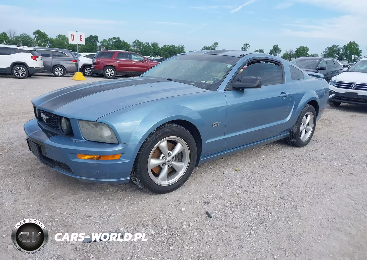 2007 Ford Mustang Gt Deluxe-Gt Premium VIN:1ZVHT82H775223240 - 2