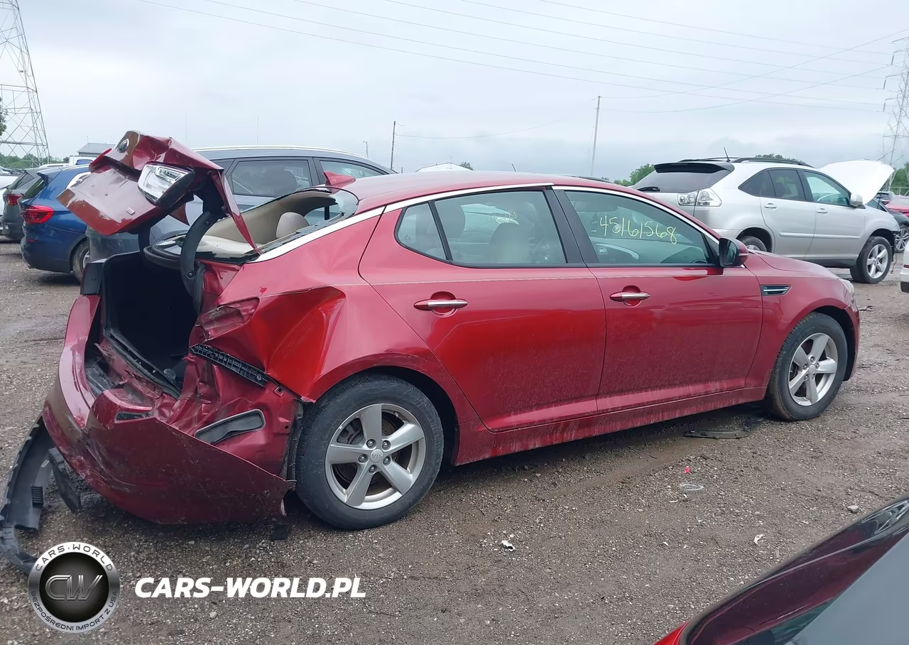 2014 Kia Optima Lx VIN:5XXGM4A77EG343982 - 13