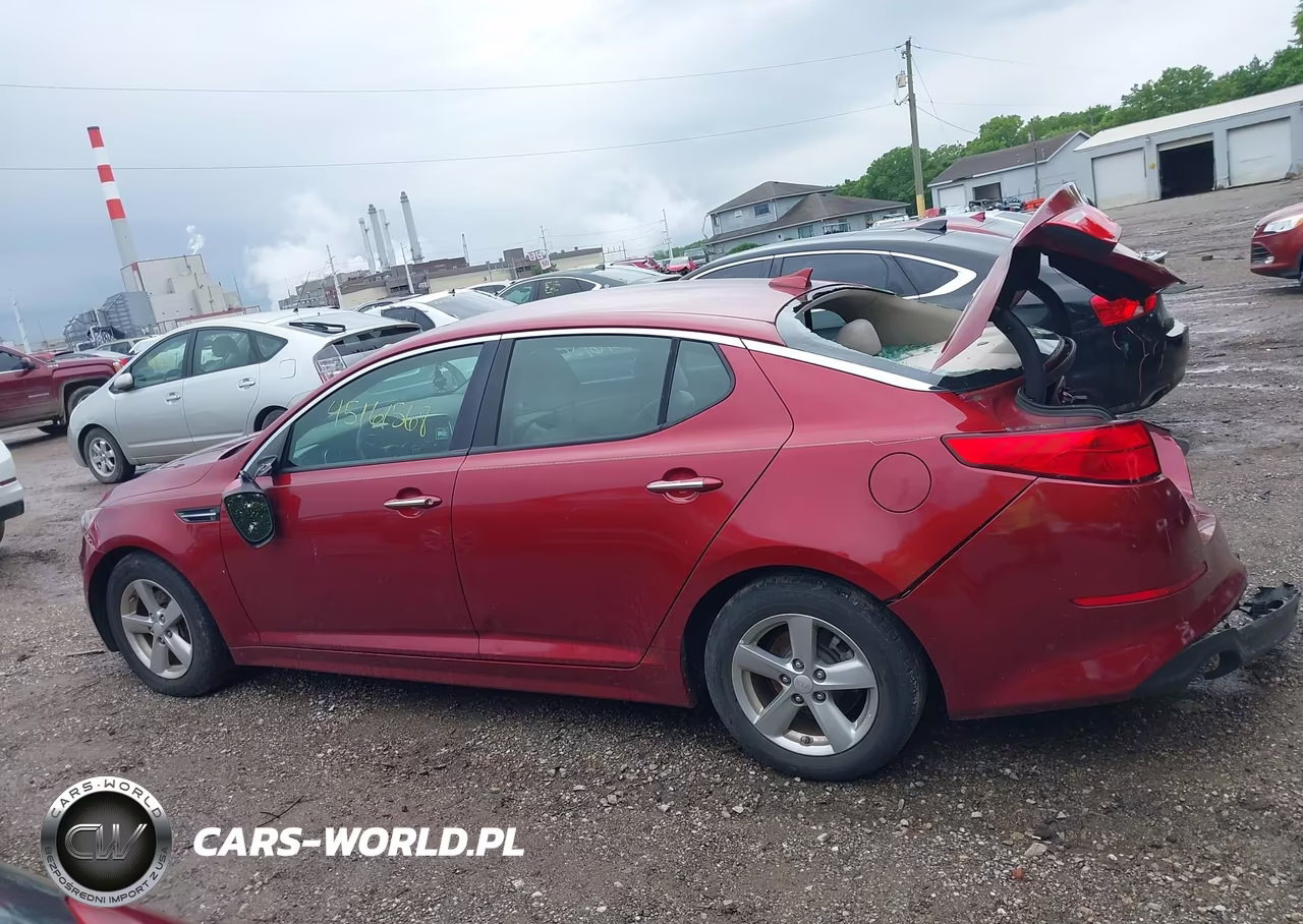 2014 Kia Optima Lx VIN:5XXGM4A77EG343982 - 14