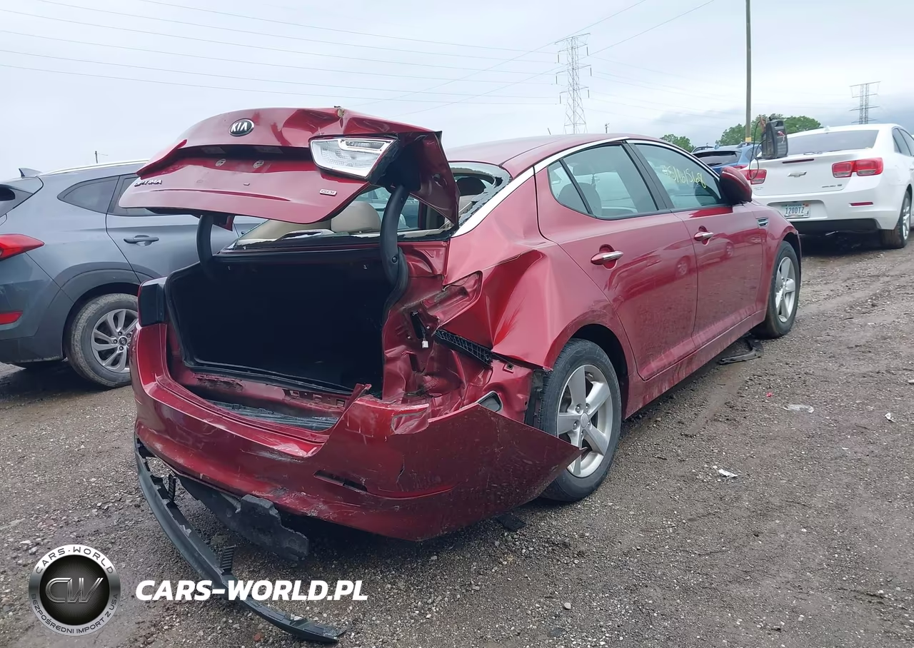 2014 Kia Optima Lx VIN:5XXGM4A77EG343982 - 6