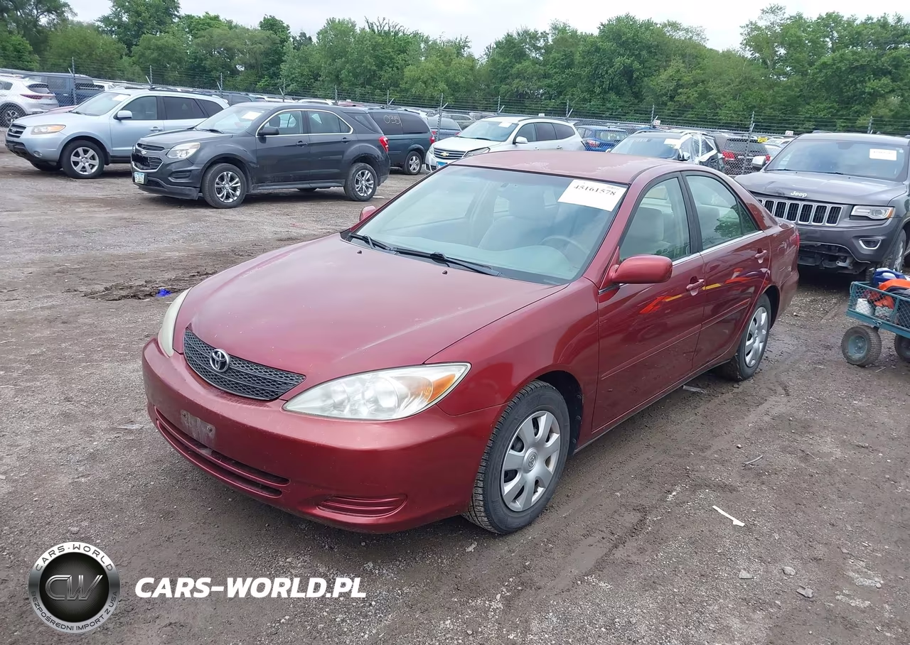 2002 Toyota Camry Le VIN:4T1BE32K72U106267 - 2