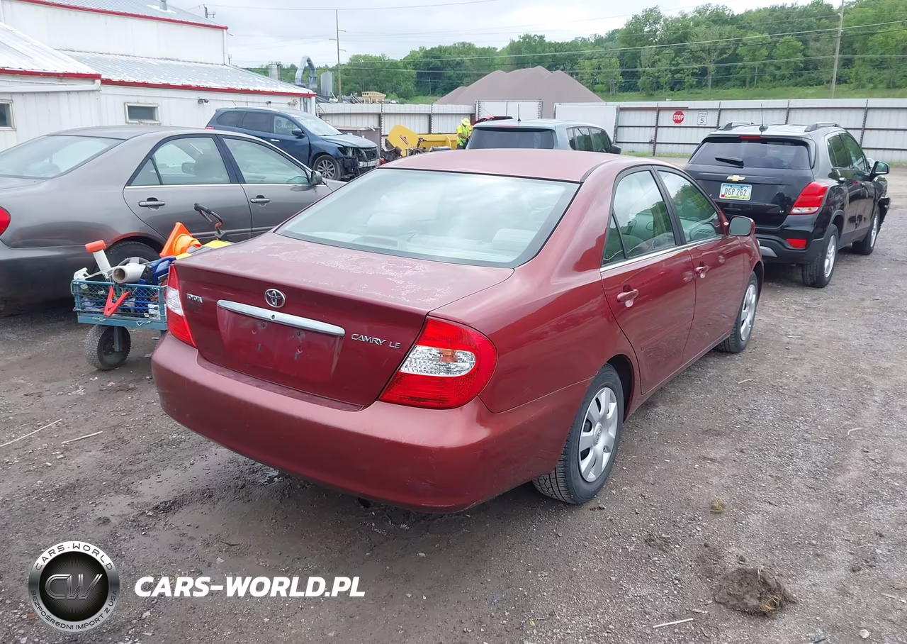 2002 Toyota Camry Le VIN:4T1BE32K72U106267 - 4