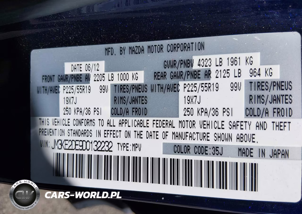 2013 Mazda Cx-5 Grand Touring VIN:JM3KE2DE9D0132232 - 9