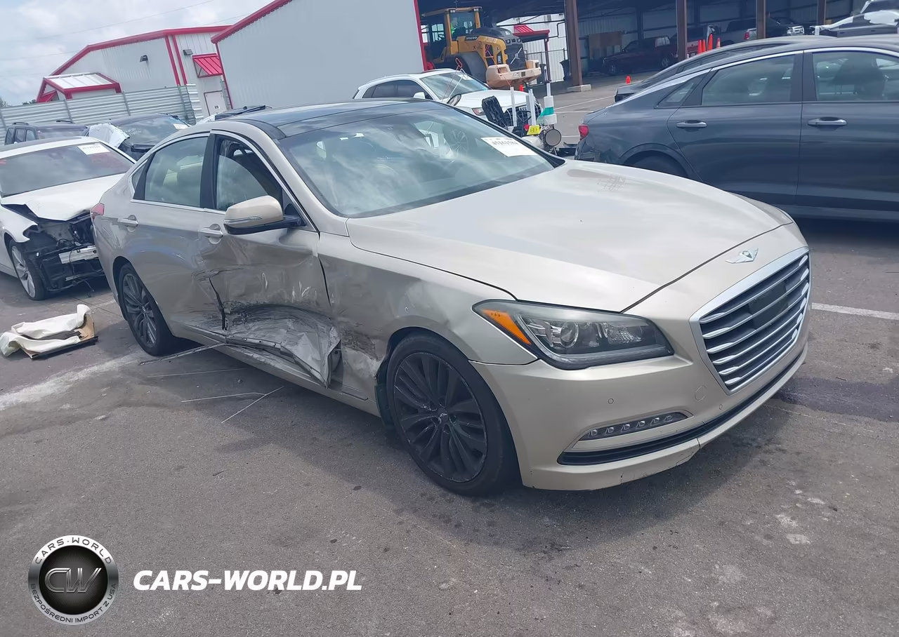 2015 Hyundai Genesis 5.0 VIN:KMHGN4JF1FU094350 - 1