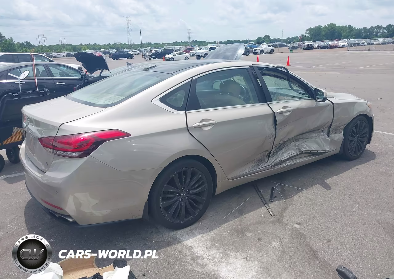 2015 Hyundai Genesis 5.0 VIN:KMHGN4JF1FU094350 - 4