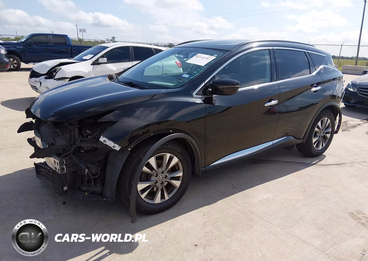 2017 Nissan Murano Sv VIN:5N1AZ2MG1HN117481 - 2