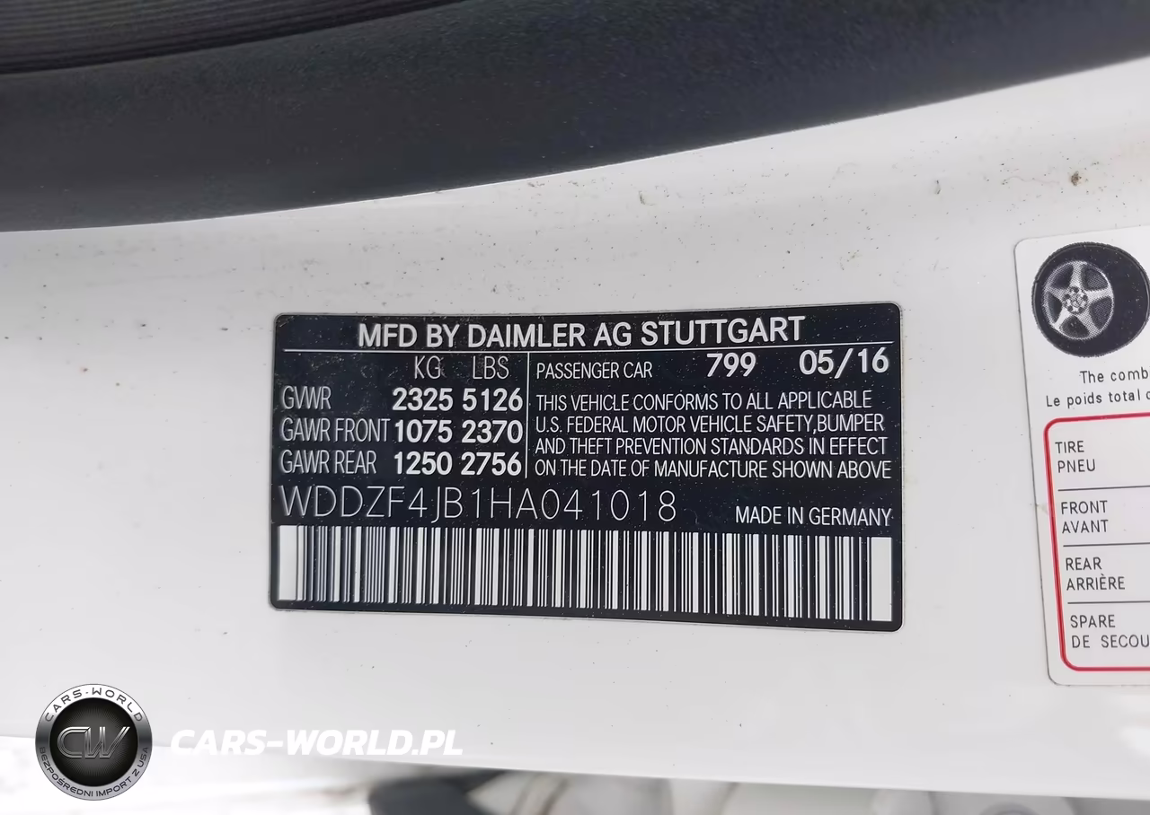 2017 Mercedes-Benz E 300 VIN:WDDZF4JB1HA041018 - 9
