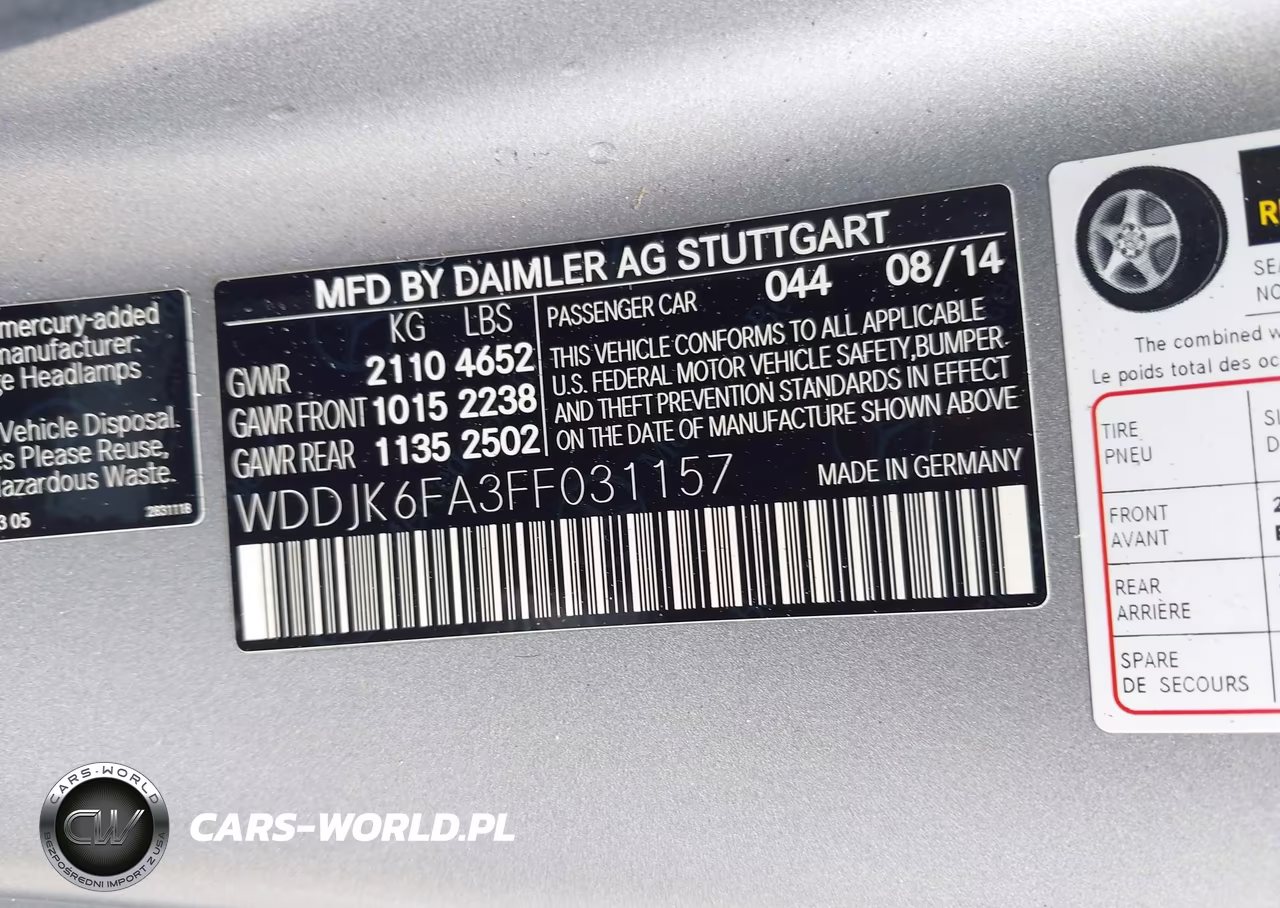 2015 Mercedes-Benz Sl 400 VIN:WDDJK6FA3FF031157 - 9