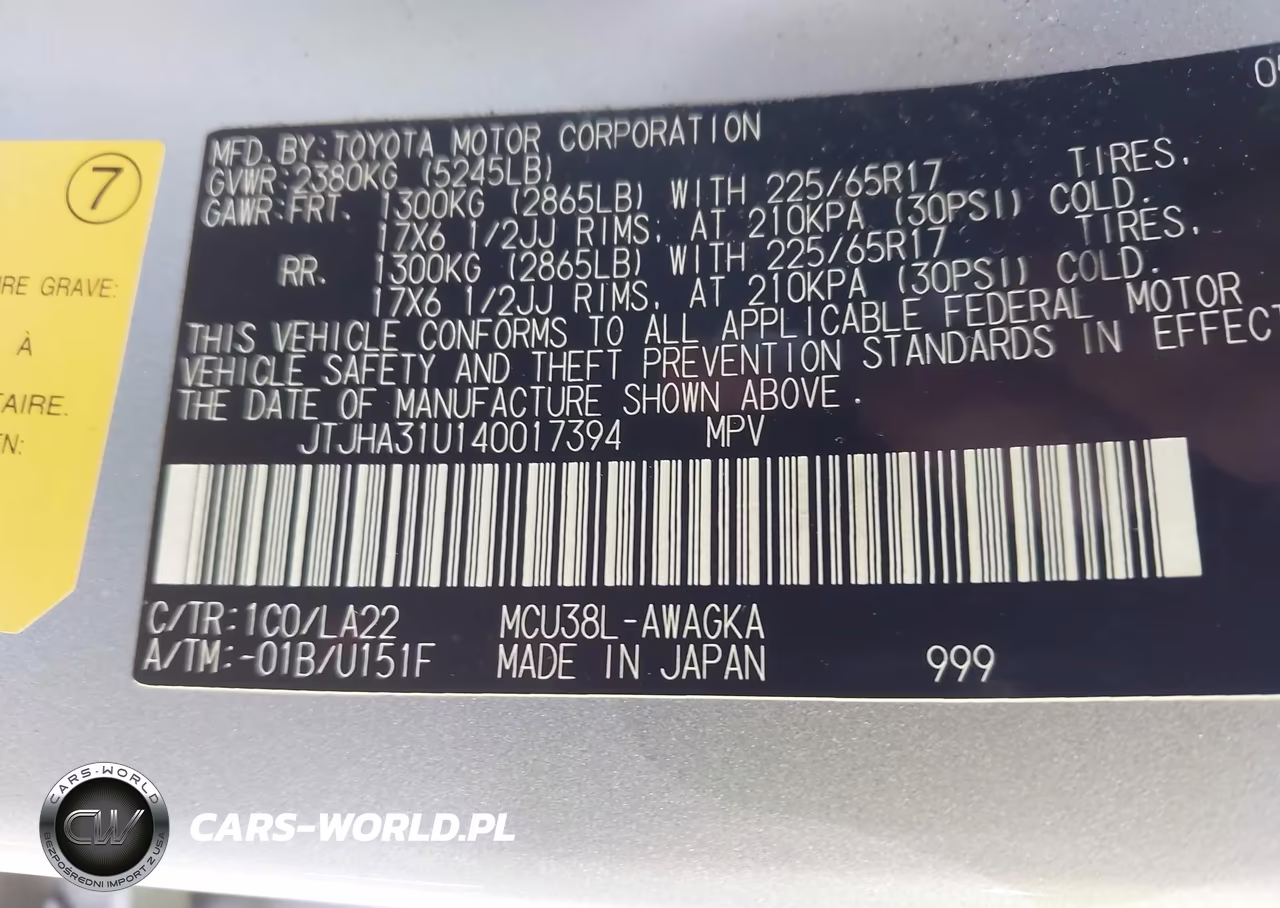 2004 Lexus Rx 330 VIN:JTJHA31U140017394 - 9