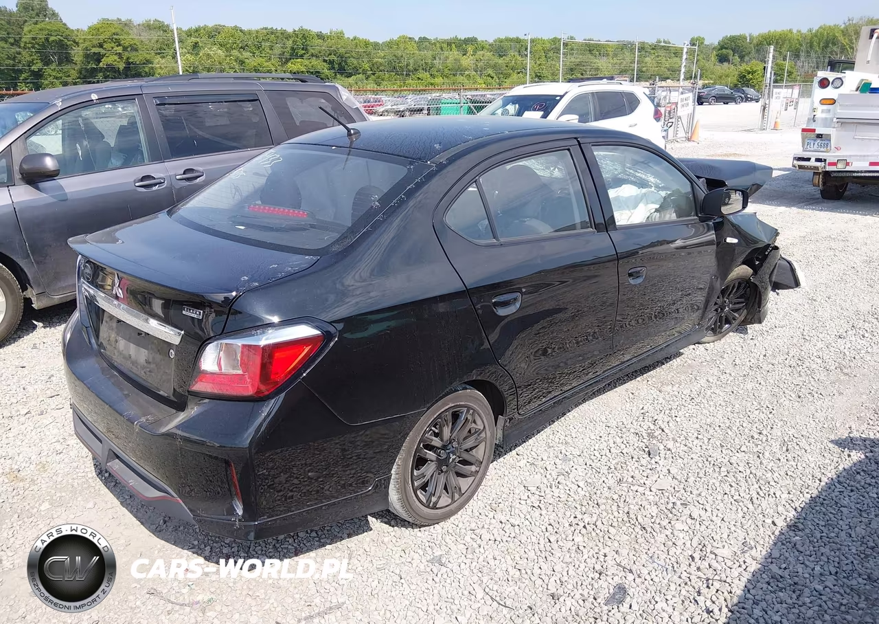 2024 Mitsubishi Mirage G4 Black Edition VIN:ML32FUFJ1RHF18735 - 4