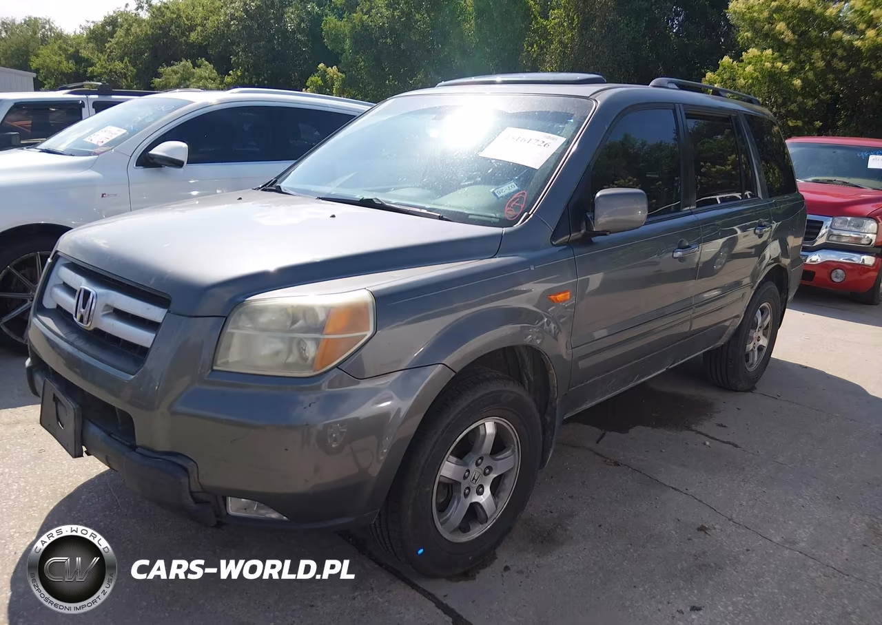 2007 Honda Pilot Ex-L VIN:5FNYF286X7B001190 - 2