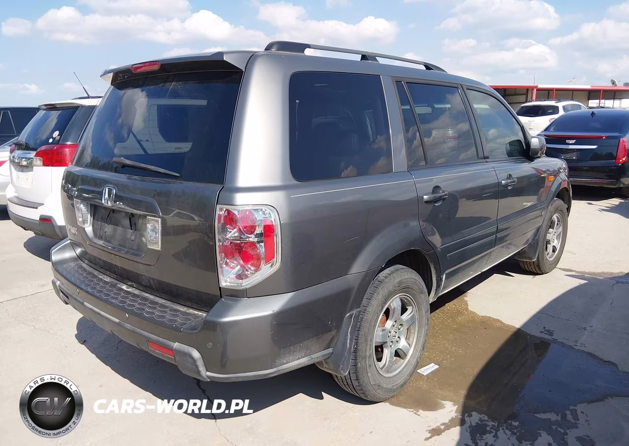 2007 Honda Pilot Ex-L VIN:5FNYF286X7B001190 - 4