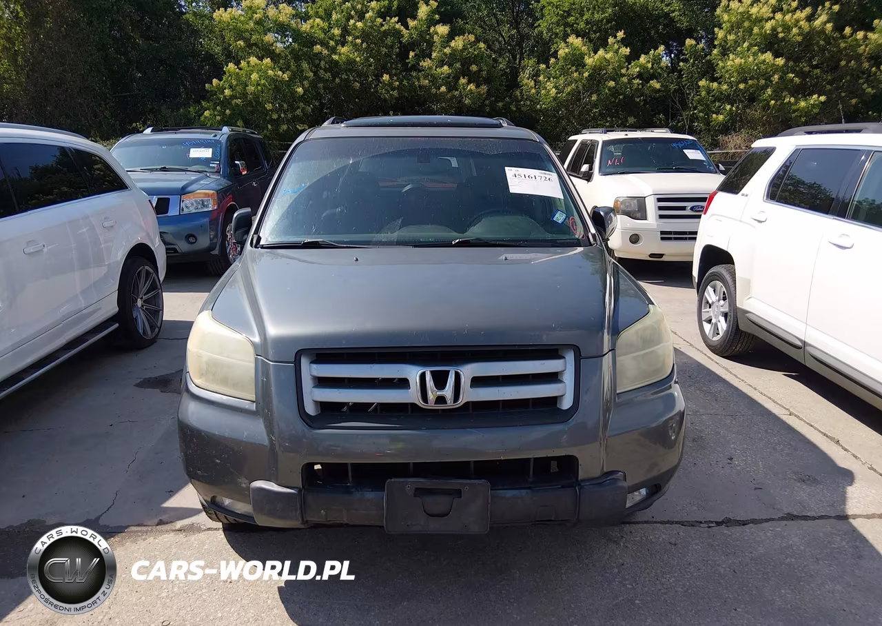 2007 Honda Pilot Ex-L VIN:5FNYF286X7B001190 - 6