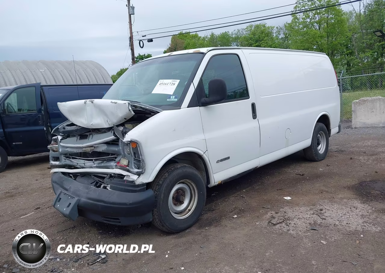 2002 Chevrolet Express VIN:1GCFG15W421245759 - 2