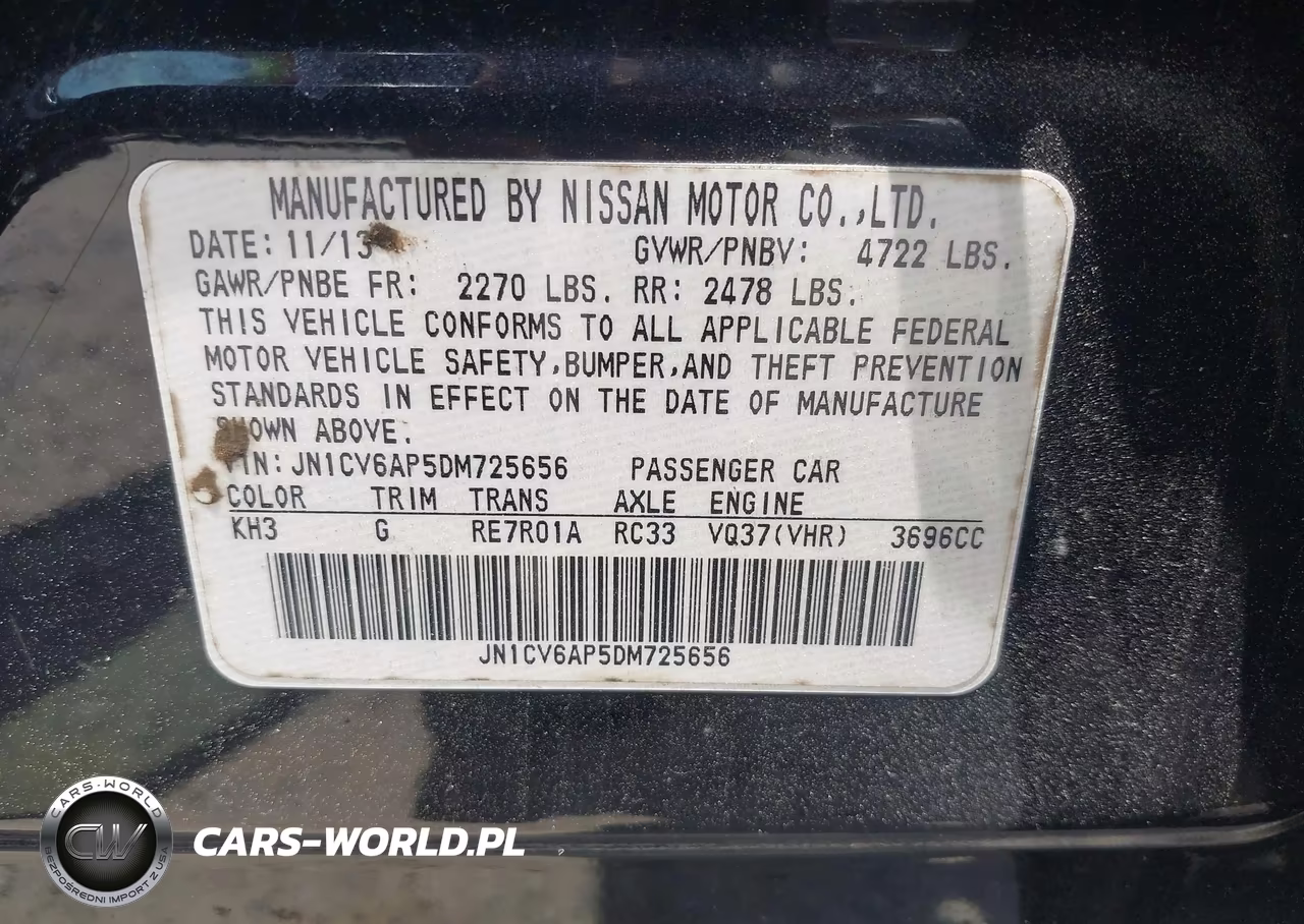 2013 Infiniti G37 Journey VIN:JN1CV6AP5DM725656 - 9