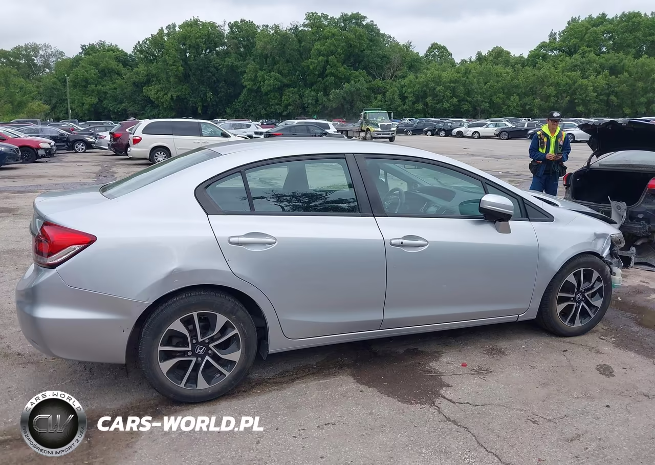 2014 Honda Civic Ex VIN:2HGFB2F80EH537369 - 14
