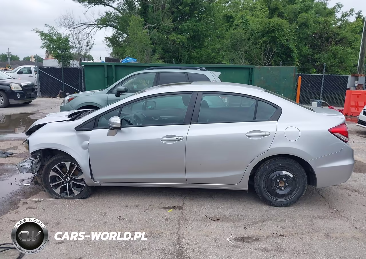 2014 Honda Civic Ex VIN:2HGFB2F80EH537369 - 15
